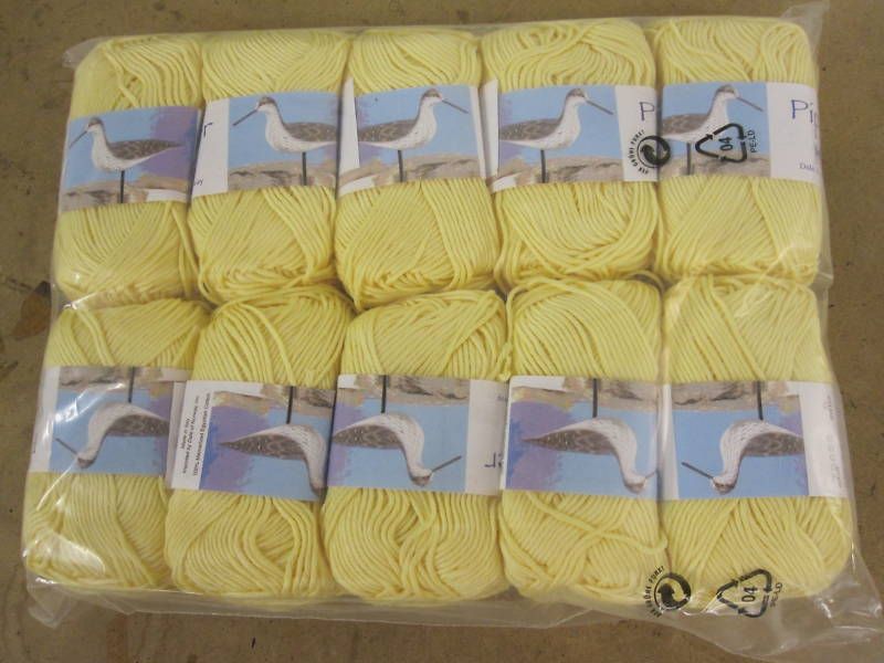 Dale of Norway Yarn   Piper   Lemon Ice   10 Skein Bag  