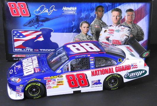 Dale Earnhardt Jr 2008 Action 1/24 #88 Salute Troops Nascar Diecast 