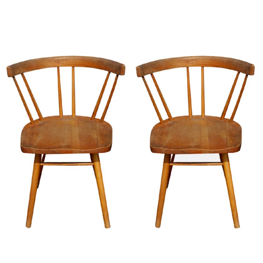 Vintage Side Chair Manner of George Nakashima  