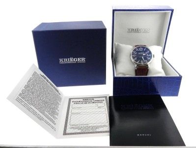   Limited Mens Krieger K6006 Marine Chrono Analog Digital Watch  