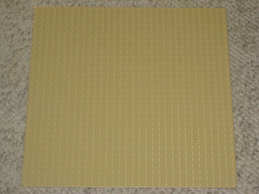 LEGO 32 x 32 Tan Baseplate NEW   Set 3843 10211  in 