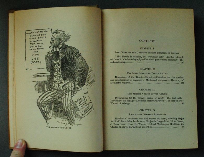 1912 Antique Book “THE SINKING OF THE TITANIC AND OTHER GREAT SEA 