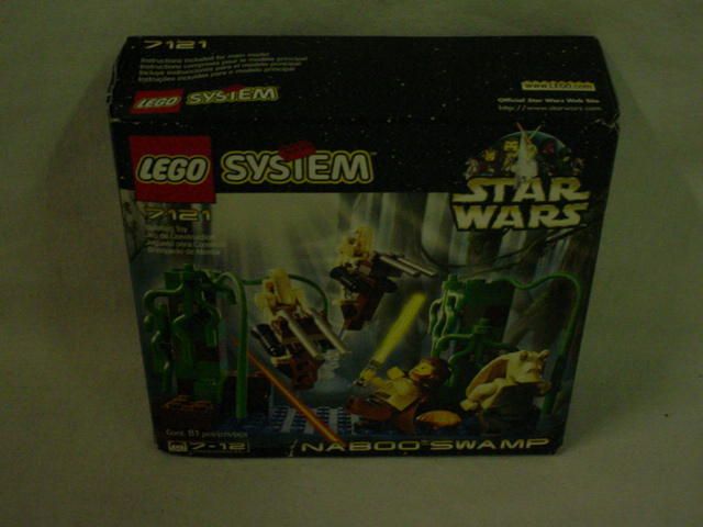 STAR WARS LEGO 7121 NABOO SWAMP 1999 SEALED RARE  