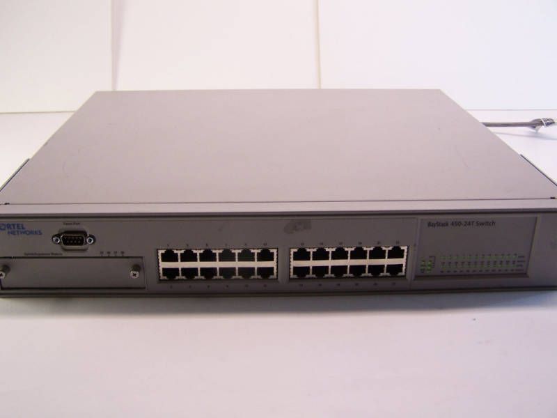 Nortel Networks Baystack 450 24T 24 Port Switch Module  
