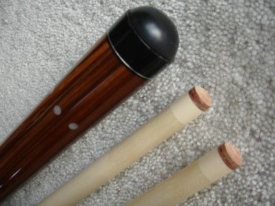 Three Cushion Billiards Carom Cue (with 2 shafts)  