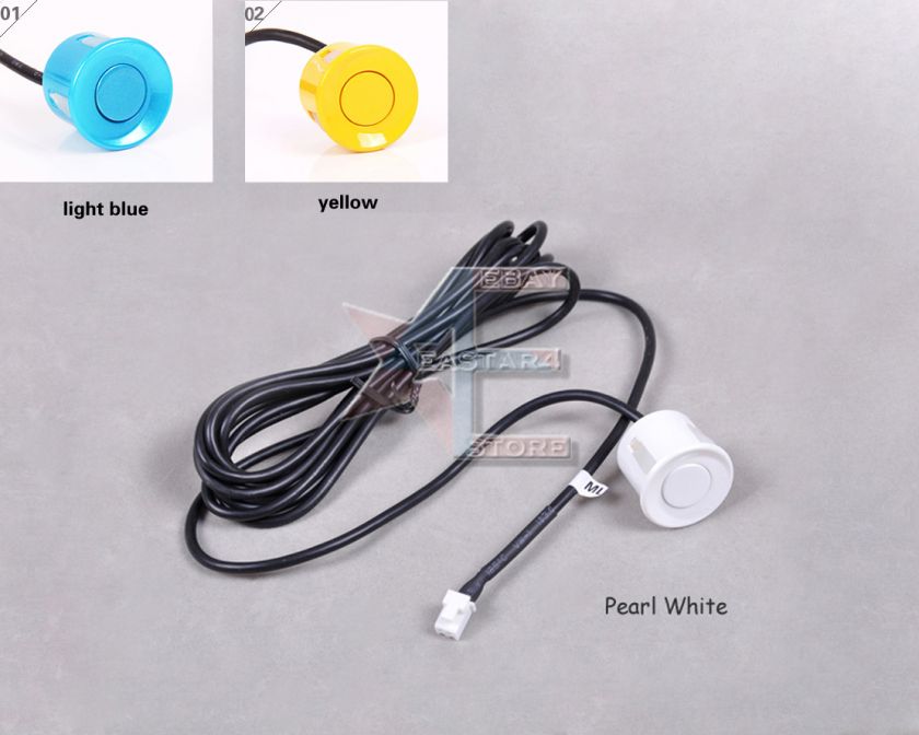   Sensor LED Car Reverse backup Radar kit 3M alert 10 colors availab