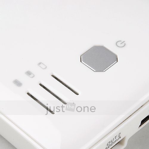 5000mAh External Backup Battery Charger USB Universal for iPad iPhone 