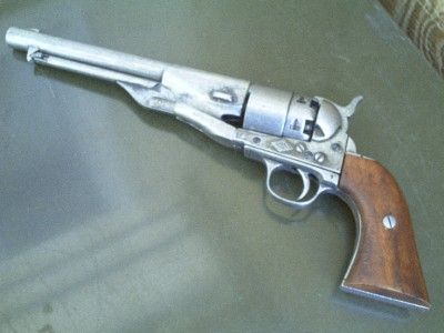 Replica Antique 1860 Colt Six Shooter 45 Cowboy Pistol SAA Revolver 