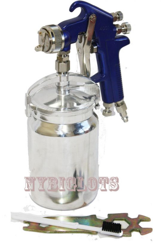 HIGH PRESSURE PNEUMATIC AIR SPRAY GUN 1.8mm NOZZLE + 1QT TANK TAIA0269 