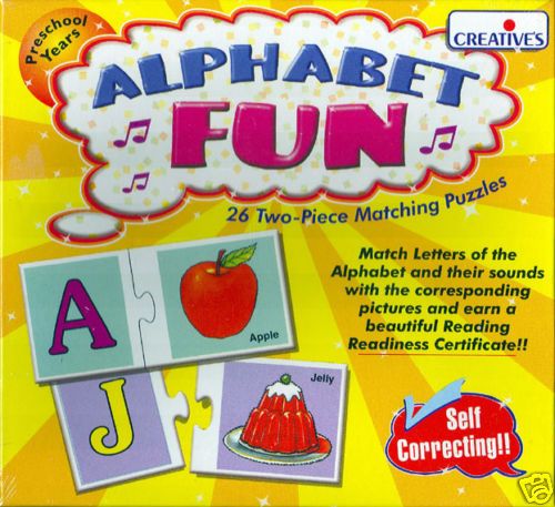 ALPHABET FUN Early Reading Educational Preschool Toy  