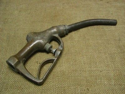 Vintage Brass Buckeye Gas Nozzle Antique Old Auto Car  