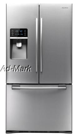 SAMSUNG 29 CUFT FRENCH DOOR REFRIGERATOR RFG297HDRS  