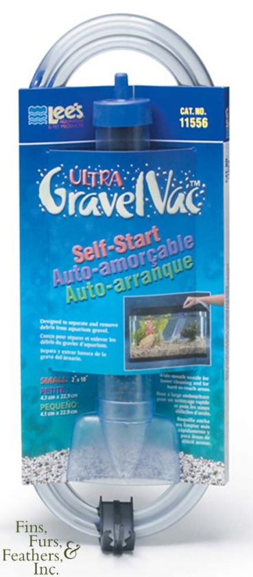 Lee`s Aquarium Gravel Vacuum Cleaner 10 inch Med Self  