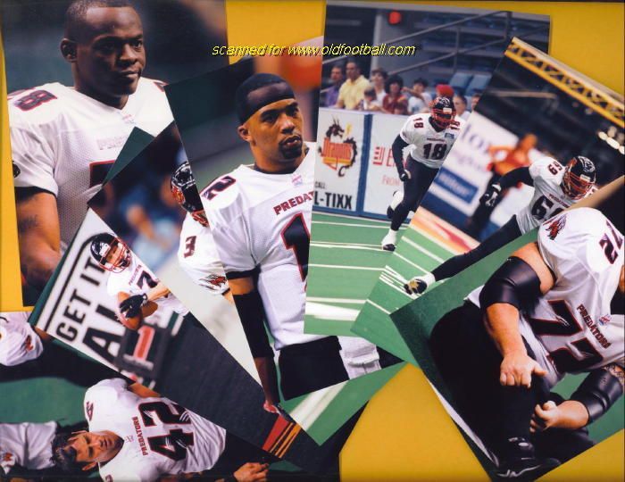 400x, Arena Football, team issue ORLANDO PREDATORS  