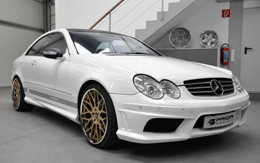 MERCEDES CLK W209 FULL BODY KIT CLK55 CLK500 CLK350 AMG  