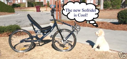 Cruzbike Sofrider V2.2 Front Wheel Drive Recumbent Bike  