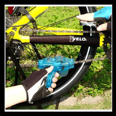 Bike Bicycle Chain Clean Machine Cleaner Washer Tool