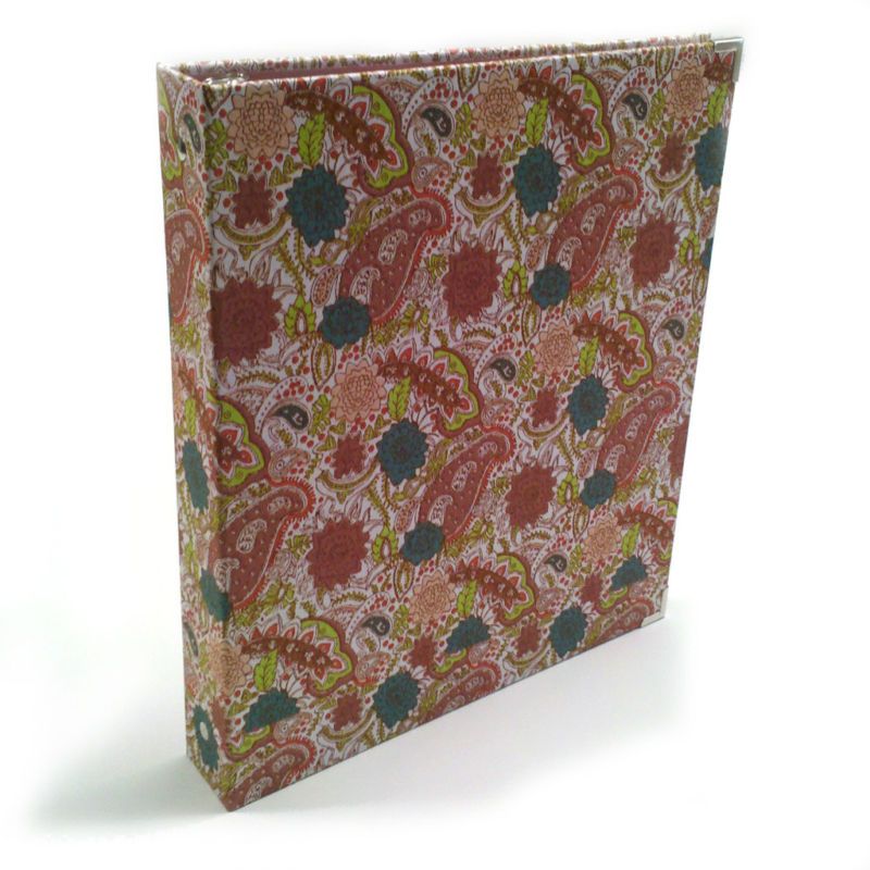 Fashionable Paisley Print 3 Ring Binder  