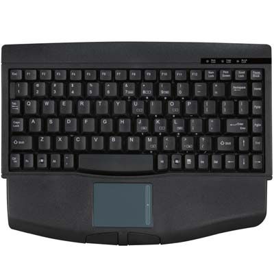 Adesso MiniTouch ACK 540PB Keyboard PS/2 QWERTY 88 Keys  