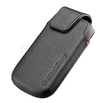   OEM LEATHER HOLSTER W SWIVEL BELT CLIP FOR BLACKBERRY TORCH 9860 9850