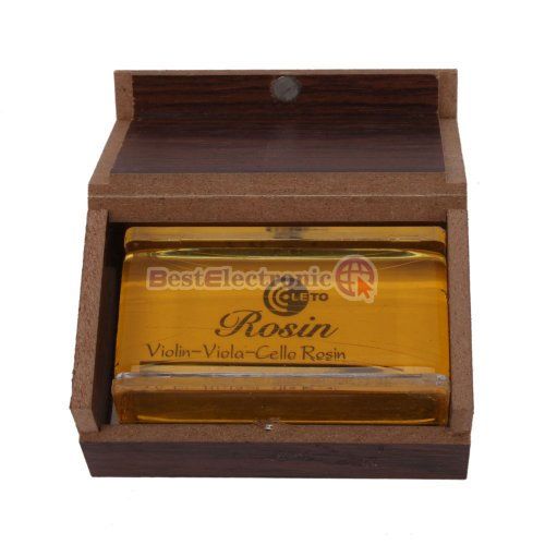 LETO Violin Viola Cello Bow Bowed String Rosin  Yellow  