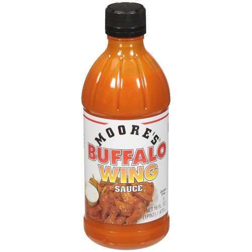 Moores Buffalo Wing Sauce Marinade Chicken Hot Dip  