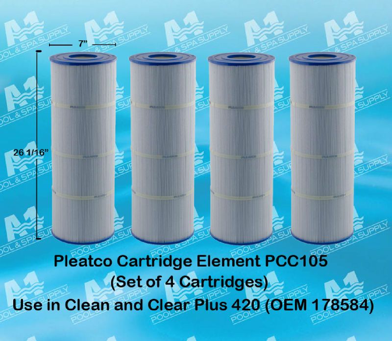 PENTAIR CLEAN N CLEAR 420 FILTERS C7471 C 7471 R173575 090164081052 