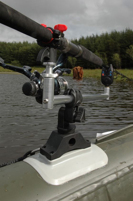 Fishing Mad   BISON MARINE SYSTEM BOAT KAYAK FLY ROD HOLDER