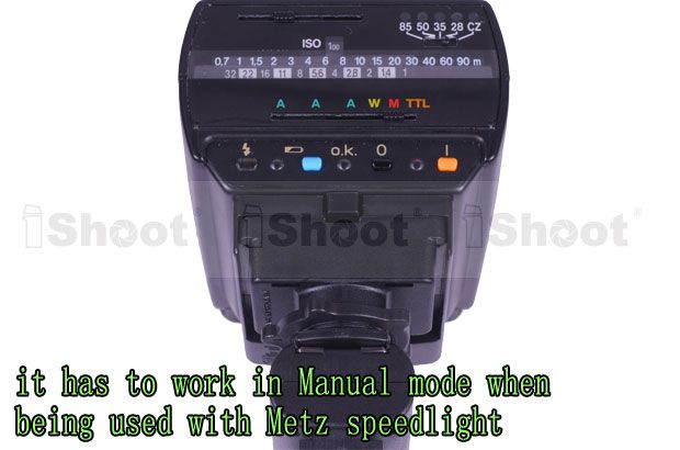   Contax Metz Flash & Studio/Outdoor Strobe with 3.5/6.35mm socket