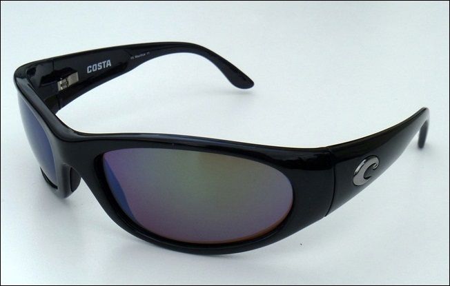 Costa Del Mar Swordfish Sunglass Black/Green Costa 580  