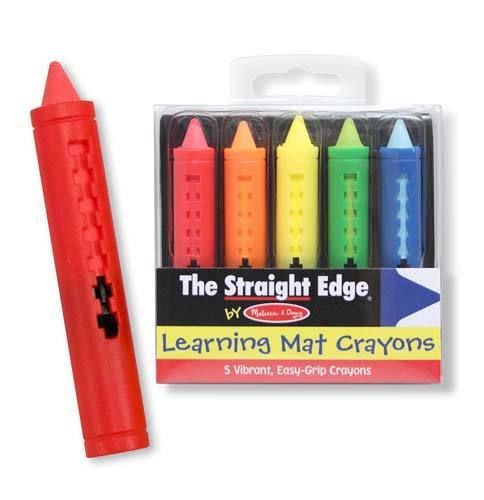 MELISSA & DOUG LEARNING MAT CRAYONS LCI 4279 BRAND NEW  