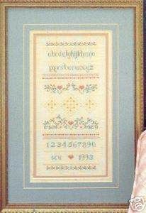 Brambleberry Sampler Cross Stitch Chart Sweetheart Tree Band W 