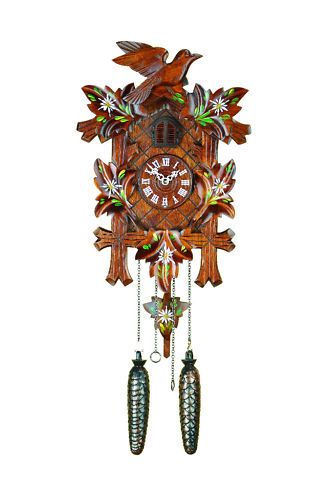 German cuckoo clock black forest  with light sensor NEW  