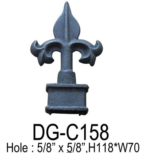 CAST IRON FENCE FINIAL DECOR GATES LOT OF 10 MODEL#158  