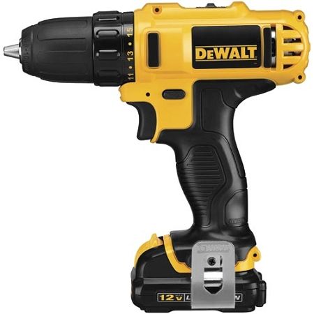 Dewalt DCD710S2 12v Li ion Cordless Drill 3/8  