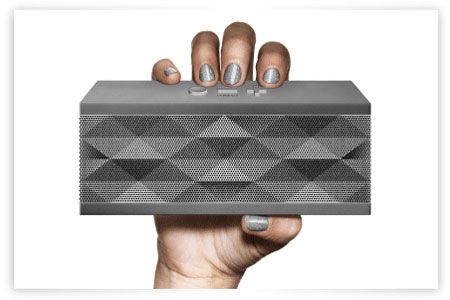 Aliph Jawbone JAMBOX Wireless Bluetooth Portable Speaker Black Diamond