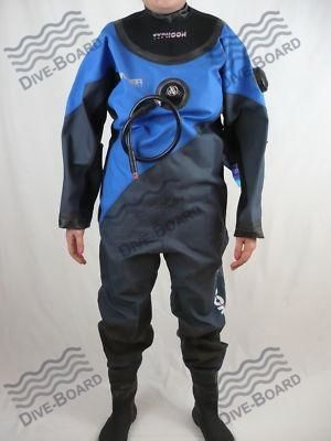 TYPHOON TRS SCUBA DIVE DIVING DRY SUIT DRYSUIT SIZE SMALL MEDIUM, UK 5 