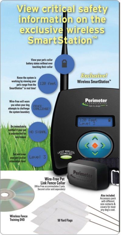 Perimeter® WiFi Wireless Dog Fence 1 Dog   2.5 Acres  