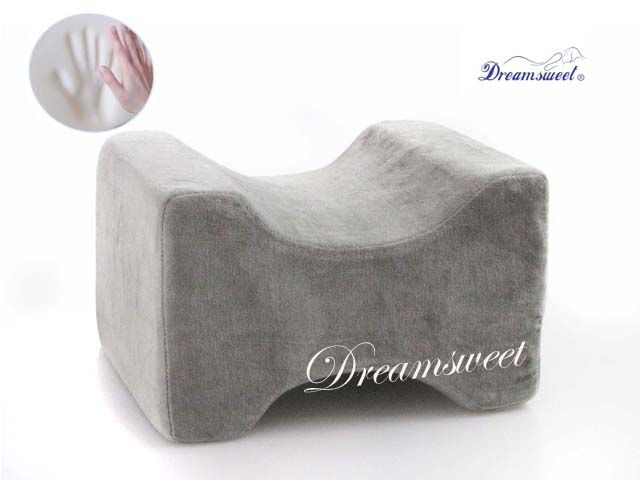 Memory Foam Contour Knee Hip Leg Bed Pillow w/ Cover 609207283669 