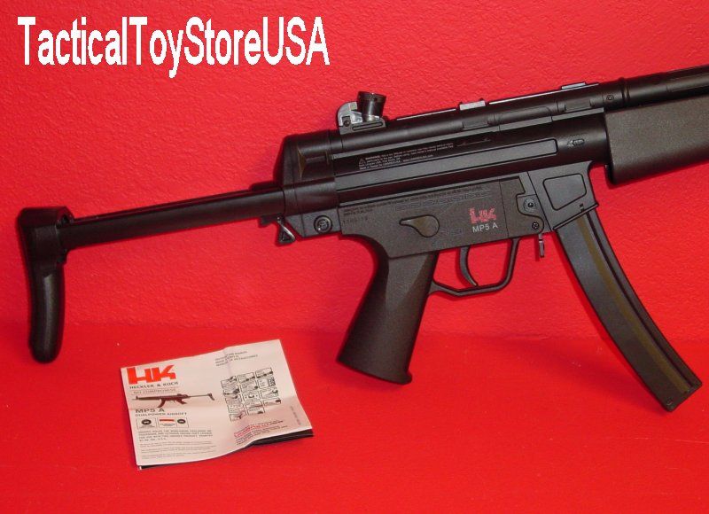 NEW aeg Heckler & Koch HK MP5 DUAL POWER Retractable Stock w/Speedload 