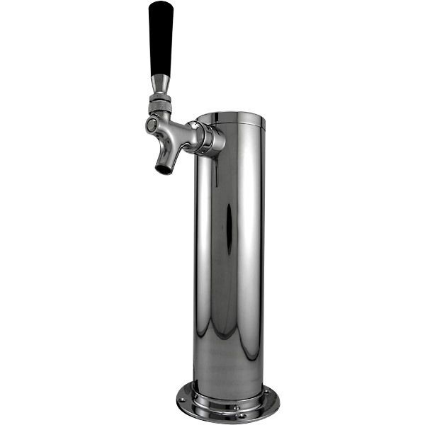 European Keg Tap Draft Beer Chrome Tower Kegerator Kit 845033005796 