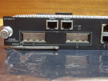 CISCO WS X4232 L3 10/100/1000 L3 SWITCH ROUTING MODULE  