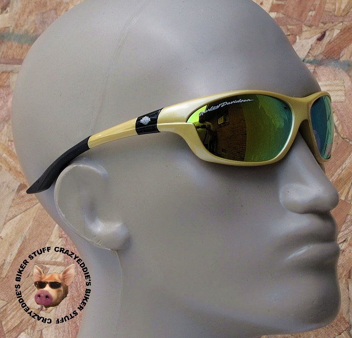   DAVIDSON BAR AND SHIELD SUNGLASSES *NIP* RIDING GLASSES 100% BLOCKUV