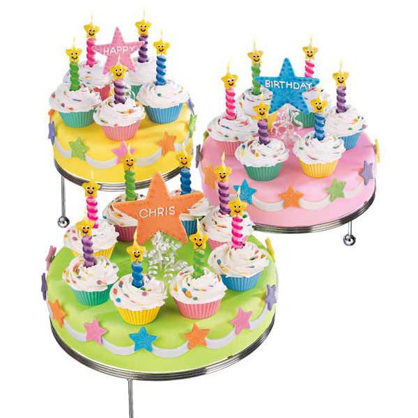 Wilton CAKES N MORE 3 TIERED PARTY STAND Tier Desserts  