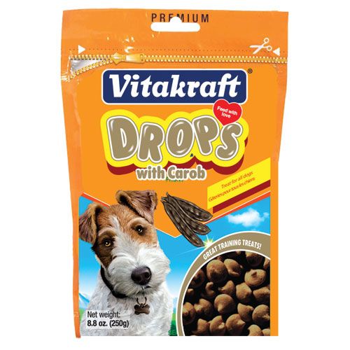 Vitakraft Carob Drops Dog Treats 8.8oz  