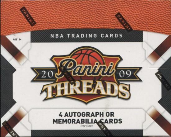 2009/10 Panini Threads Basketball Hobby Box  