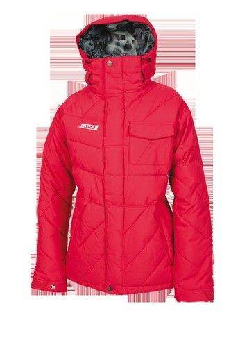 New Womens Nitro Perfect Kiss Ins Snowboard Jacket Med  