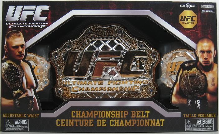 JAKKS ULTIMATE FIGHTING UFC CHAMPIONSHIP KIDS TOY BELT  