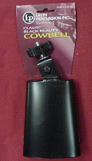 LP BLACK BEAUTY COWBELL LP 204A BRAND NEW  