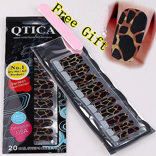 40X Nail Art Effect Nail Polish Strip Nail File J0428 1  